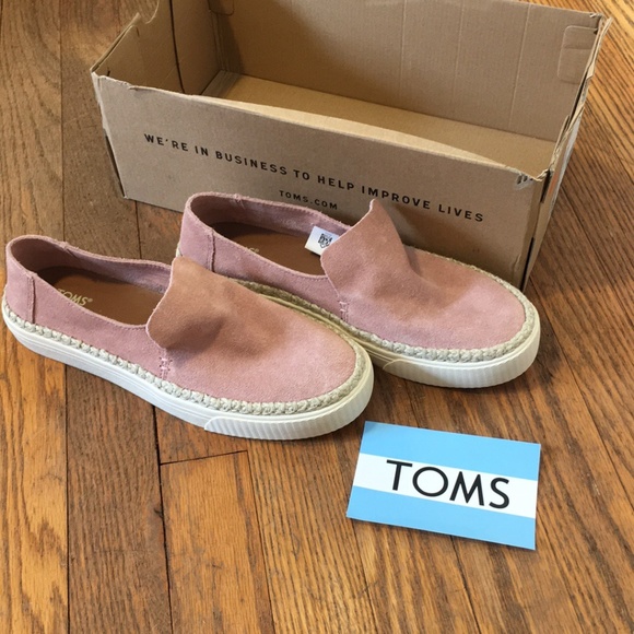 toms bloom suede